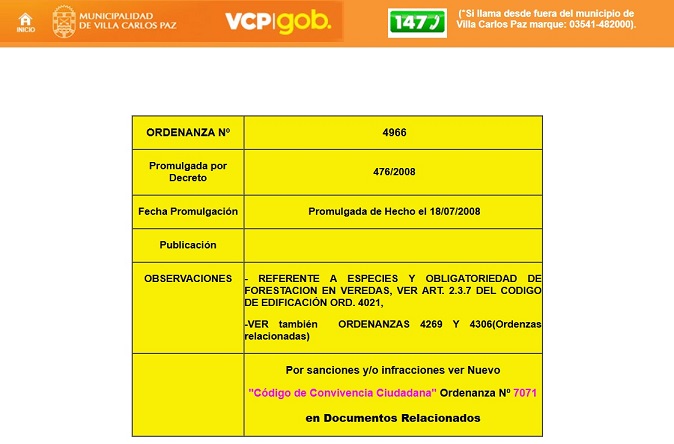 ORDENANZA 4966
